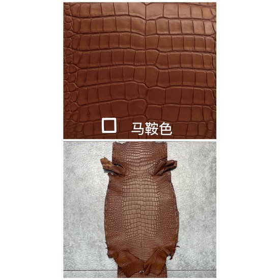 Hermes Matte American Crocodile Color Card