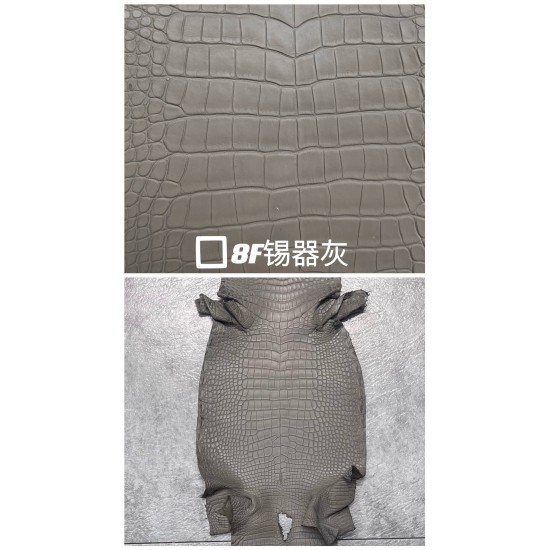 Hermes Matte American Crocodile Color Card