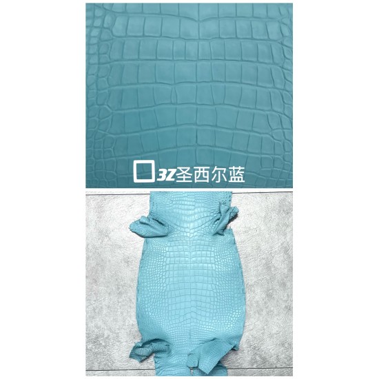 Hermes Matte American Crocodile Color Card