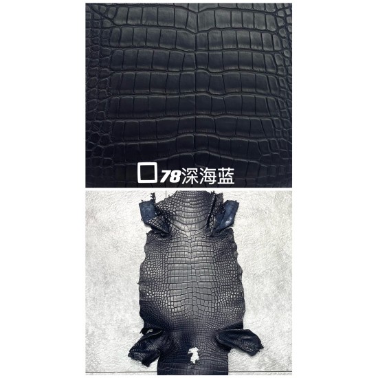 Hermes Matte American Crocodile Color Card