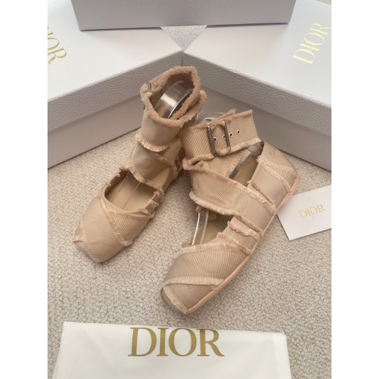 Dior ballerina flats