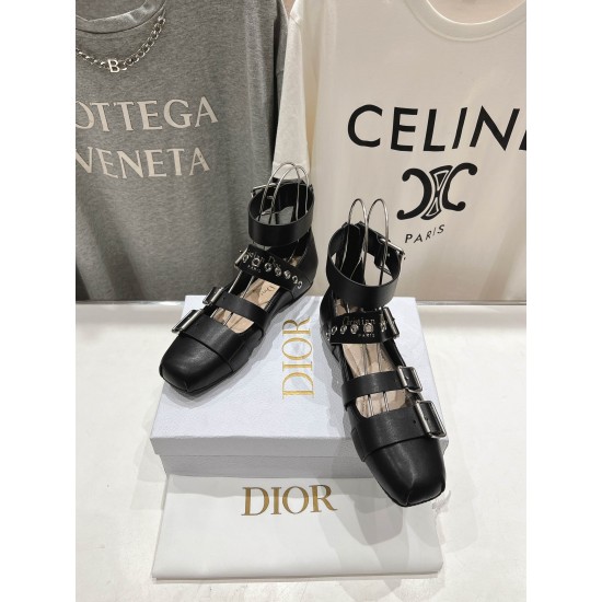 Dior ballerina flats
