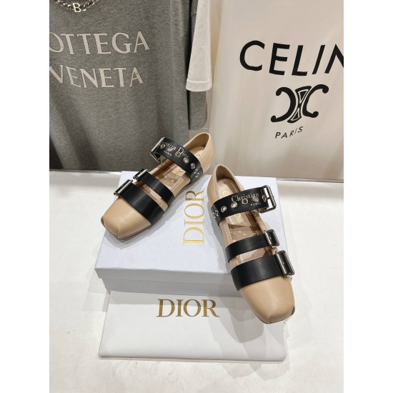 Dior ballerina flats