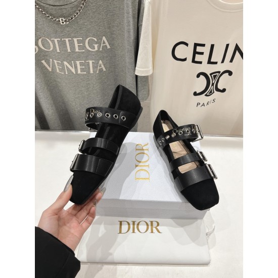 Dior ballerina flats