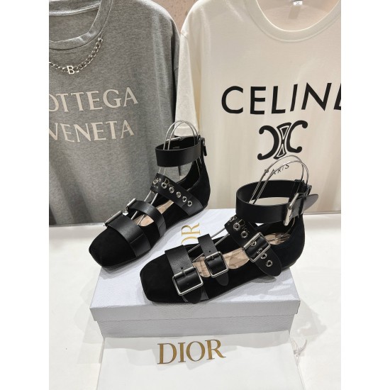 Dior ballerina flats