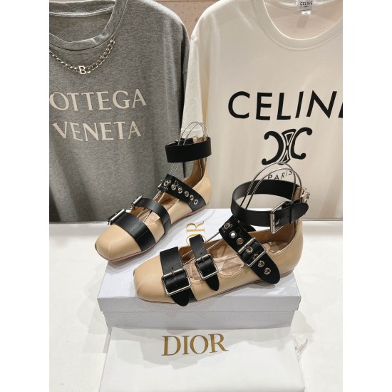 Dior ballerina flats