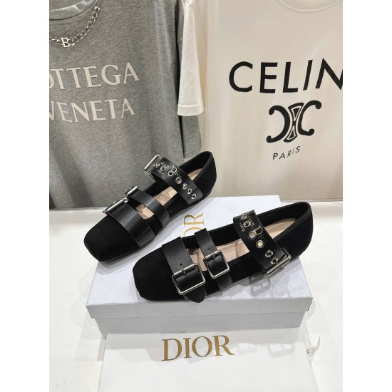 Dior ballerina flats