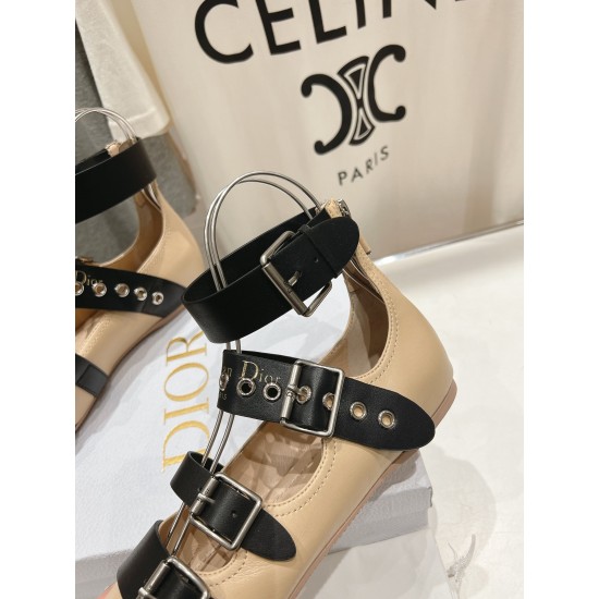 Dior ballerina flats