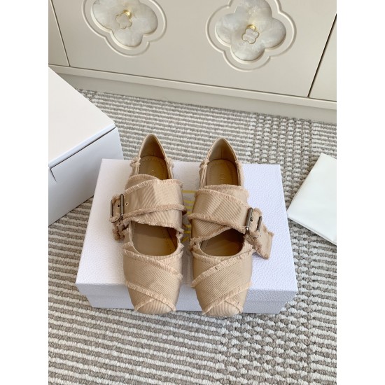 Dior ballerina flats