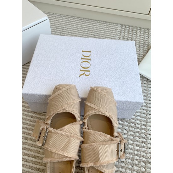 Dior ballerina flats