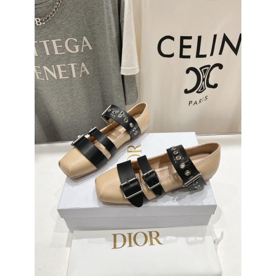 Dior ballerina flats