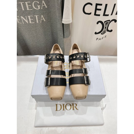 Dior ballerina flats