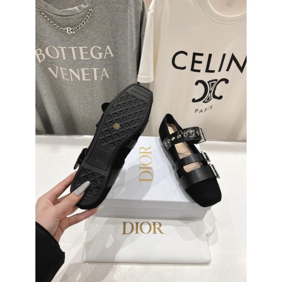 Dior ballerina flats