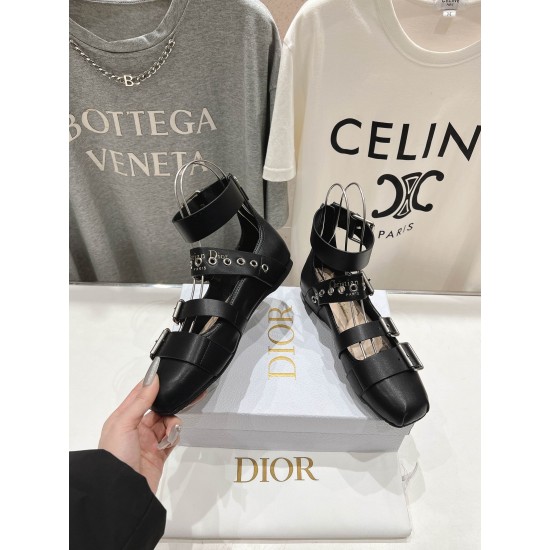 Dior ballerina flats