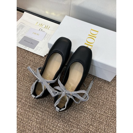 Dior ballerina flats