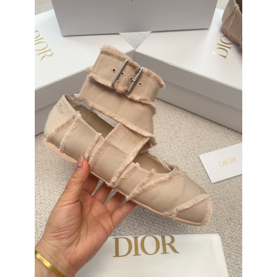 Dior ballerina flats