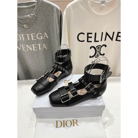 Dior ballerina flats
