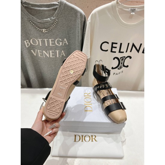 Dior ballerina flats