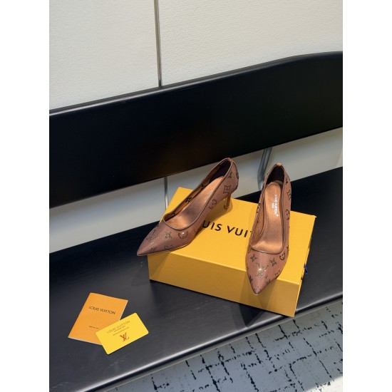 LV high  heeled shoes