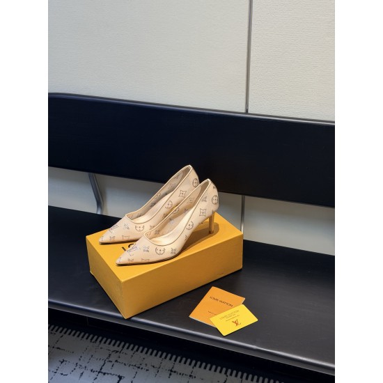LV high  heeled shoes