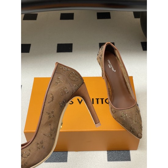 LV high  heeled shoes