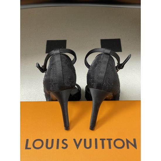 LV high  heeled shoes