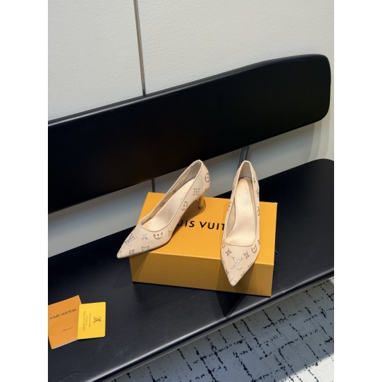 LV high  heeled shoes