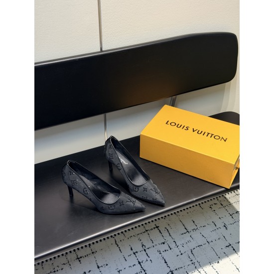 LV high  heeled shoes