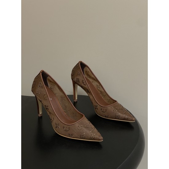 LV high  heeled shoes