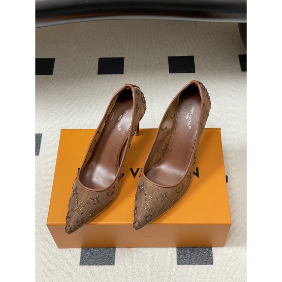 LV high  heeled shoes