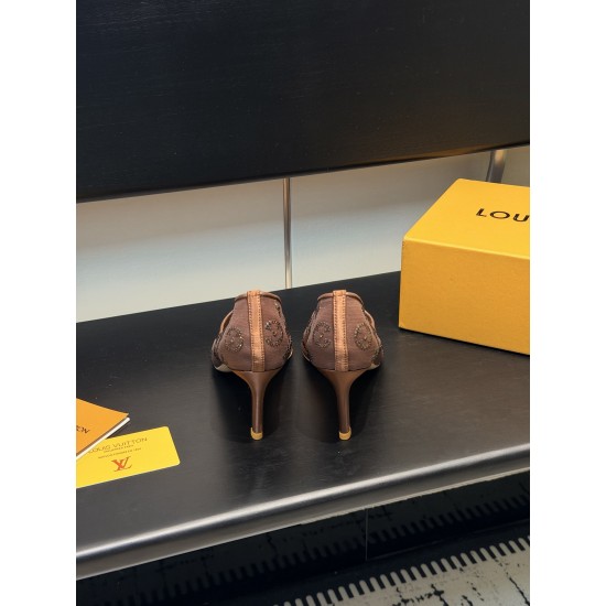 LV high  heeled shoes