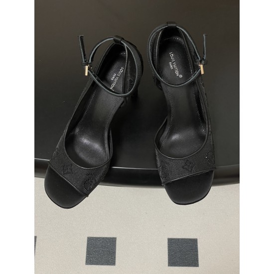LV high  heeled shoes