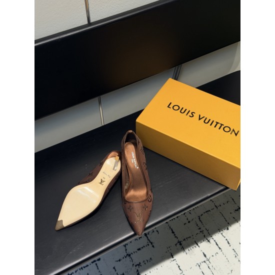 LV high  heeled shoes