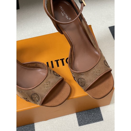 LV high  heeled shoes