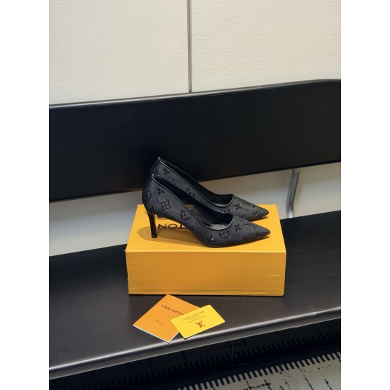LV high  heeled shoes