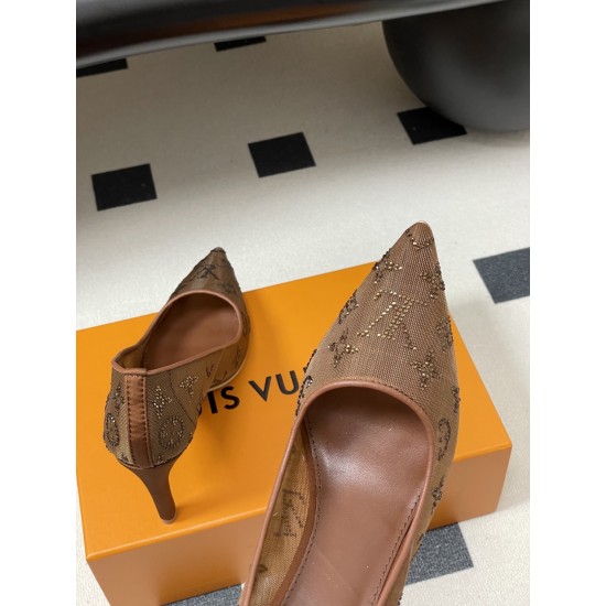 LV high  heeled shoes