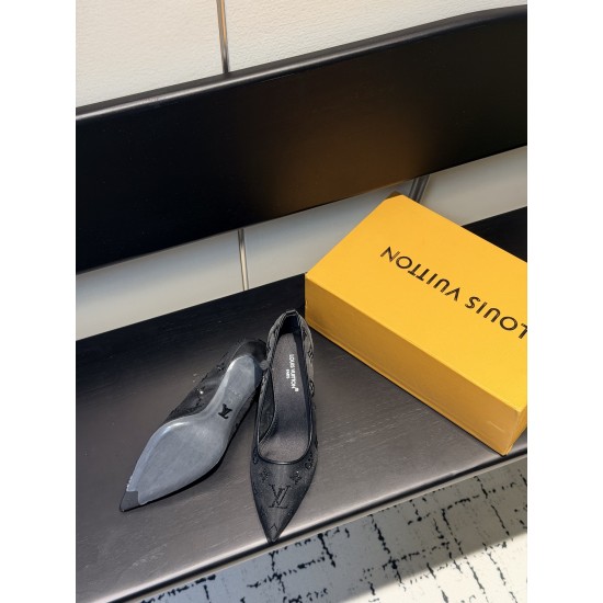 LV high  heeled shoes