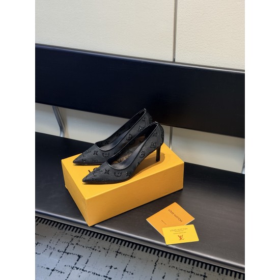 LV high  heeled shoes