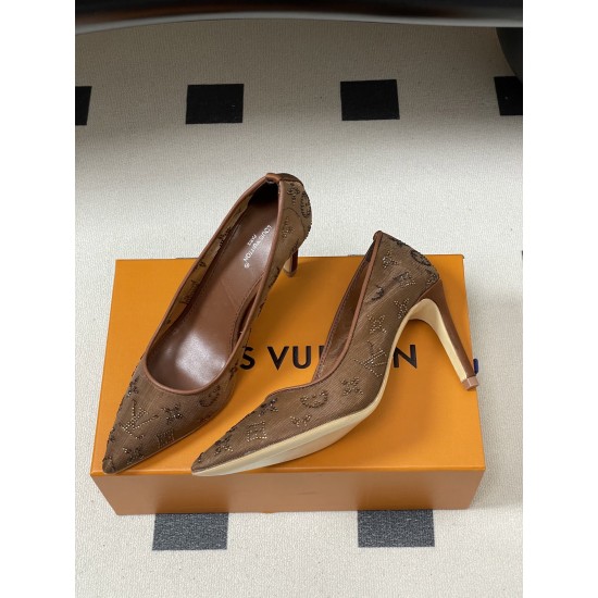 LV high  heeled shoes