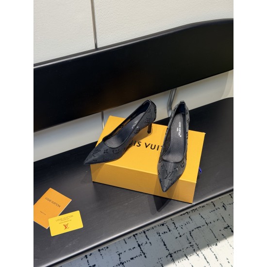 LV high  heeled shoes