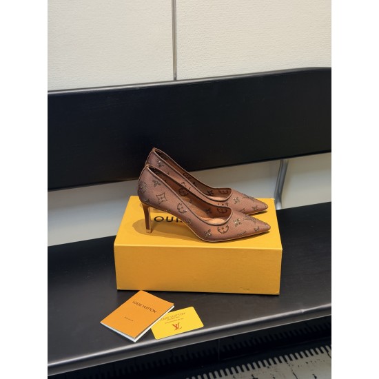 LV high  heeled shoes