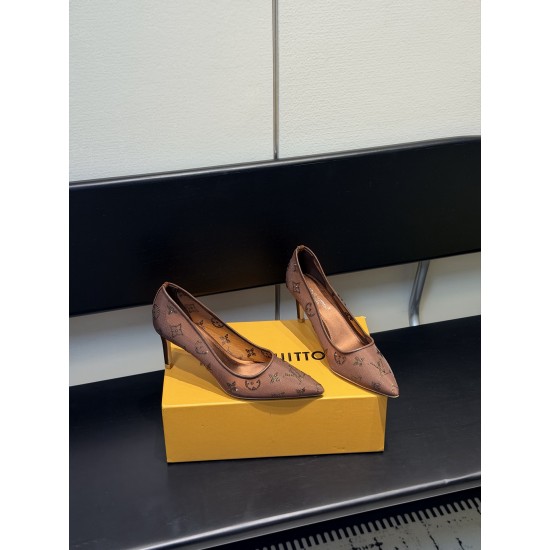 LV high  heeled shoes