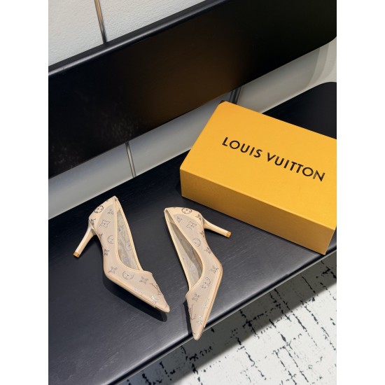 LV high  heeled shoes
