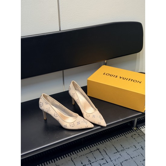 LV high  heeled shoes