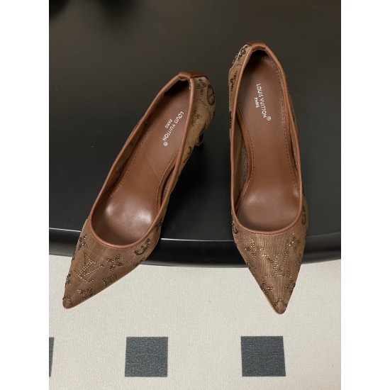LV high  heeled shoes