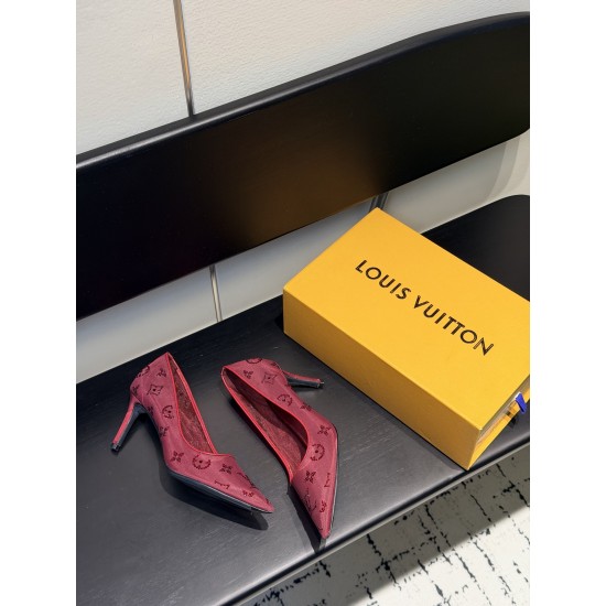 LV high  heeled shoes