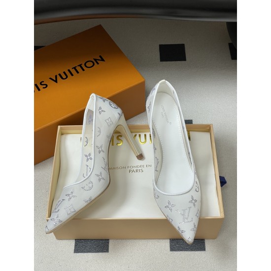 LV high  heeled shoes