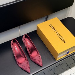 LV high  heeled shoes