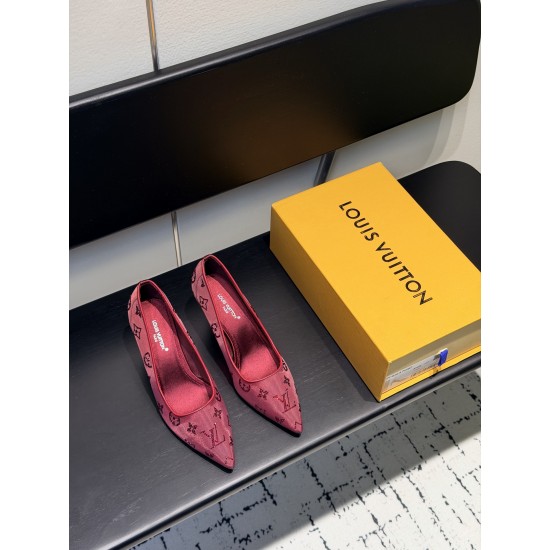 LV high  heeled shoes