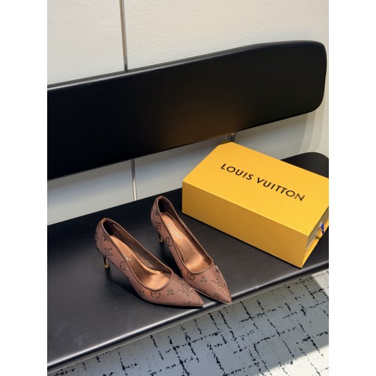 LV high  heeled shoes